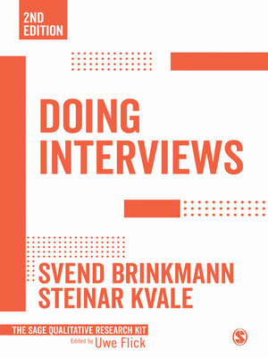 cover image of Doing Interviews